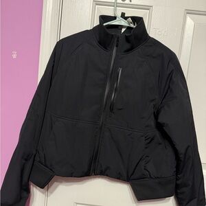 lululemon athletica Black Bomber Jacket
